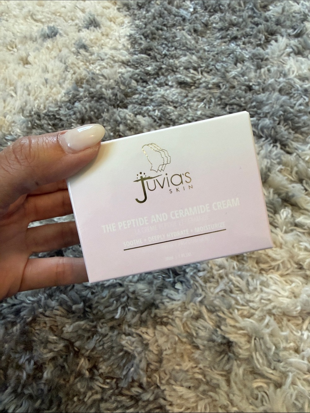 Juvia's Place Pink and Gold Peptide & Ceramide Cream
